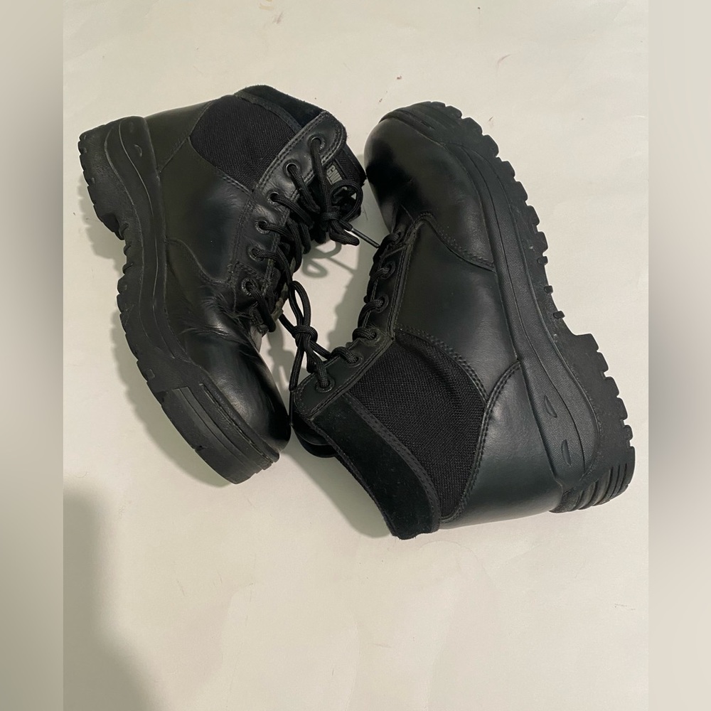 Magnum Lady Midnite Plus Women's Black Tactical Magnum Boots Black Size 8